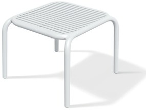 Stolik ogrodowy kawowy Brene White 54,5 x 53,5 cm FERNE