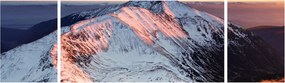 Obraz - Zimowa panorama górska II. (170x50 cm)