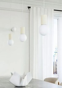 Industrialna beżowa lampa wisząca B4-N55