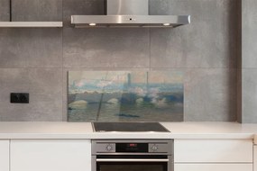 Szklany Panel Most w Waterloo - Claude Monet