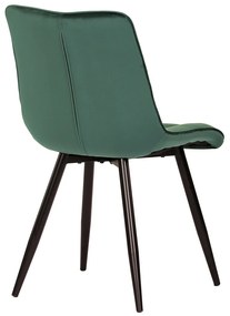 Zestaw krzeseł do jadalni CT-384 GRN4, 4 szt.