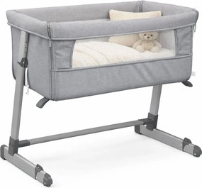 Jasnoszara dostawka niemowlęca z regulowaną wysokością G7-R90