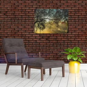 Obraz wschodu słońca (70x50 cm)