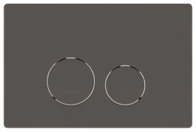 Przycisk spłukujący brązowy LERA Cappuccino