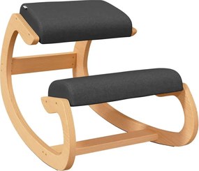 Ergonomiczny klękosiad z czarnym siedziskiem T5-R53