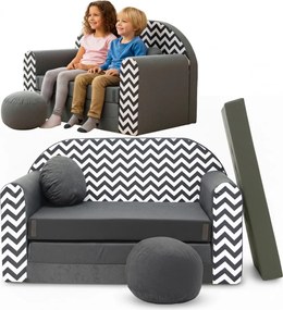 Kanapa/sofka Dla Dziecka, Piankowa Rozkładana 160cm - Ac2