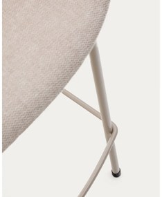 Beżowy hoker (wysokość siedziska 65 cm) Yvette – Kave Home