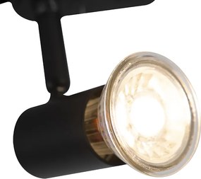 Reflektor szynowy 3-fazowy czarny - Jeany