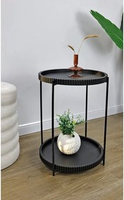 Metalowy okrągły stolik ø 42 cm Herdys – Yes Everyday