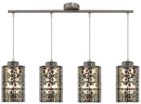 Nowoczesna lampa wisząca na listwie - 4X V064 R4-D51
