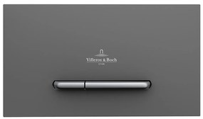 Villeroy & Boch 922169D8 - Przycisk spłukujący VICONNECT antracyt/matowy chrom