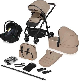 Lionelo - Wózek wielofunkcyjny 3w1 BIANKA Beige Sand
