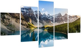 Obraz - Kanada, Park Narodowy Banff, Jezioro Moraine (125x70 cm)