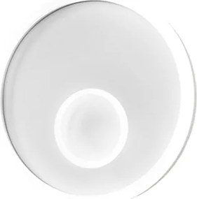 Kinkiet LED Melania, 50 W, biały, 2260 lm, światło naturalne 4000 K, satynowane aluminium i metakrylan, IP20, nowoczesny design, średnica 50 cm