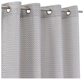 Szara zasłona 140x260 cm Ear – Casa Selección