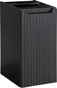 Wisząca szafka łazienkowa podblatowa Nova 30 cm, czarny mat