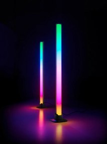 Czarna metalowa lampa stołowa LED (wysokość 55 cm) Boy – Reality