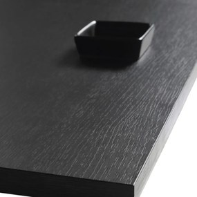 Szafka RTV KARL 3D 135cm wisząca/stojąca czarny mat  PIASKI Meble