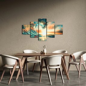 Obraz - Fala (125x70 cm)