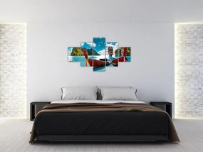 Obraz- Raj na ziemi (125x70 cm)