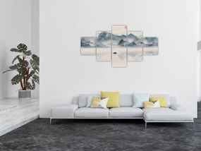 Obraz - Dolina Gór Błękitnych (125x70 cm)