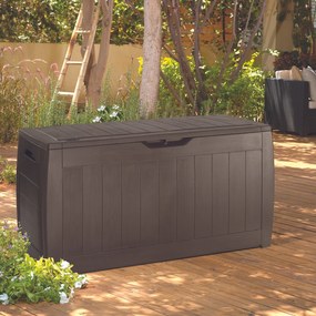 Skrzynia ogrodowa Hollywood 117 x 45 x 57 cm brązowa KETER