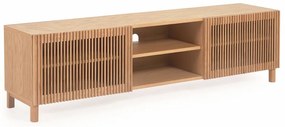 Szafka pod TV w dekorze dębu 180x50 cm Beyla – Kave Home