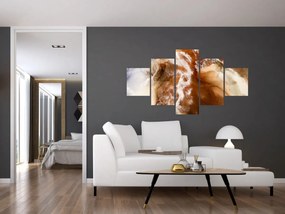 Obraz - Marmurowa abstrakcja (125x70 cm)