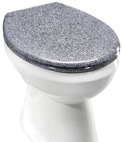 Deska sedesowa OTTANA GRANIT - Duroplast, wolnoopadająca, WENKO