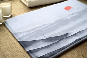 Antypoślizgowy dywanik łazienkowy Antypoślizgowy dywanik łazienkowy Wschód słońca