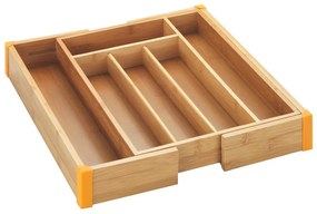 Bambusowy organizer na sztućce Maximex Tray