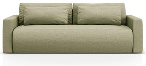 Zielona rozkładana sofa ze schowkiem 238 cm Belfast – Cosmopolitan Design