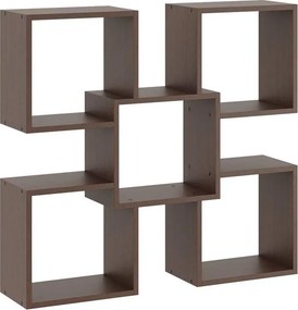 Minimalistyczna półka ścienna w kolorze wenge A3-W38