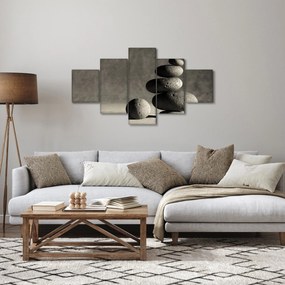 Obraz - Szare kamienie (125x70 cm)