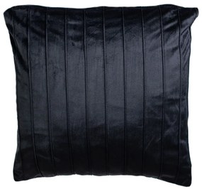 Czarna poduszka dekoracyjna JAHU collections Stripe, 45x45 cm