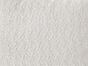 Biały narożnik z materiału bouclé (lewostronny/z szezlongiem) Azra – Bobochic Paris