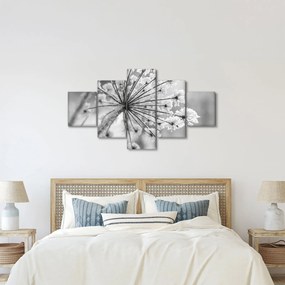 Obraz - Kwiat w zimie (125x70 cm)