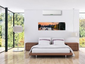 Obraz - statek na rejsie widokowym (170x50 cm)