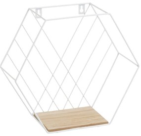 Biało-naturalne półki zestaw 3 szt. 31 cm – Casa Selección