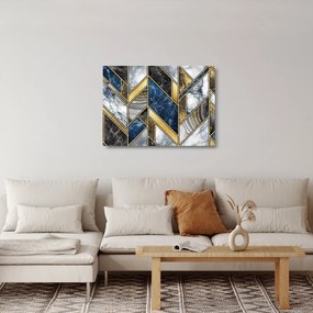 Obraz na szkle abstrakcji artystycznej (70x50 cm)