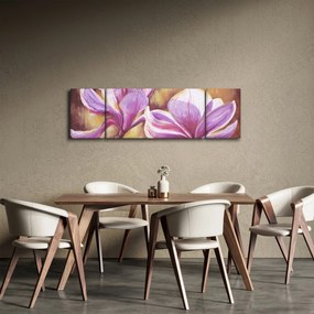 Obraz - Kwiaty magnolii (170x50 cm)