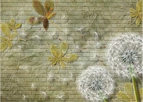 Obraz - Dmuchawce unoszone wiatrem (70x50 cm)