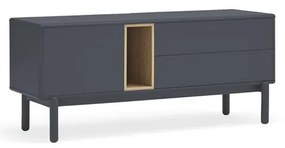 Ciemnoszara szafka pod TV 140x56 cm Corvo – Teulat