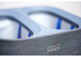 Antracytowy tekstylny kosz na pranie 2x30 l Tota – Joseph Joseph