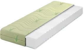 Materac piankowy z pokrowcem aloe vera 120x200 T5-W45