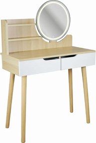 Skandynawska toaletka z lustrem LED T6-P49
