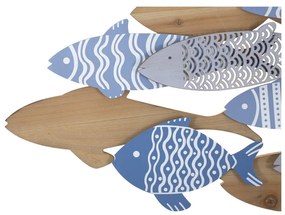 Metalowa dekoracja ścienna 91x33,5 cm Fish – Mauro Ferretti