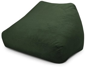 Zielony sztruksowy worek do siedzenia Sofa Snug – SLOWDOWN