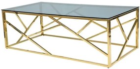 ŁAWA ESCADA A SZKŁO DYMIONE/ZŁOTY 120X60 SIGNAL