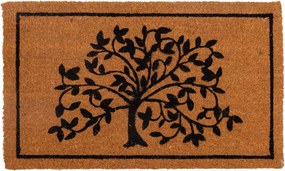 Wycieraczka Kokosowa Dekoracyjna 40x60 cm Drzewo antypoślizgowa pod Drzwi